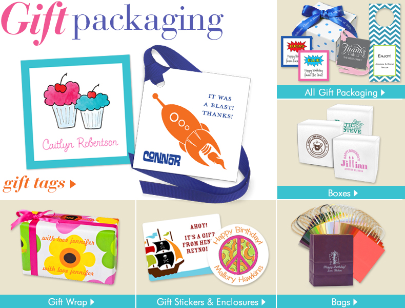 Gift Packaging, Personalized Gift Packaging The Stationery Studio