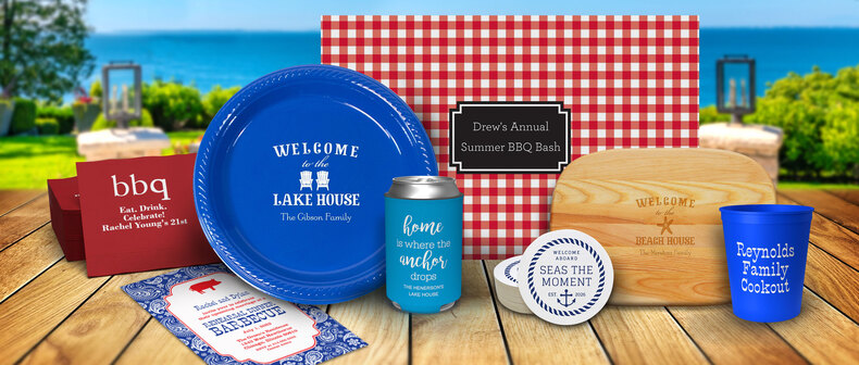 Custom Summer Theme Party Supplies