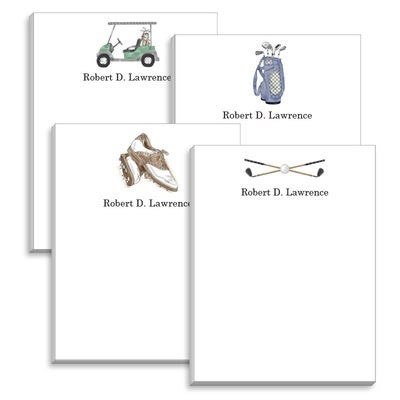 golfing notepad collection