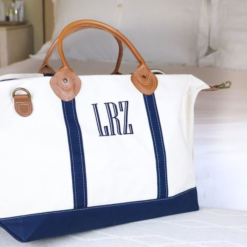 The Personalized Weekender Bag