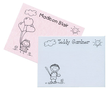 Custom Kids Note Cards