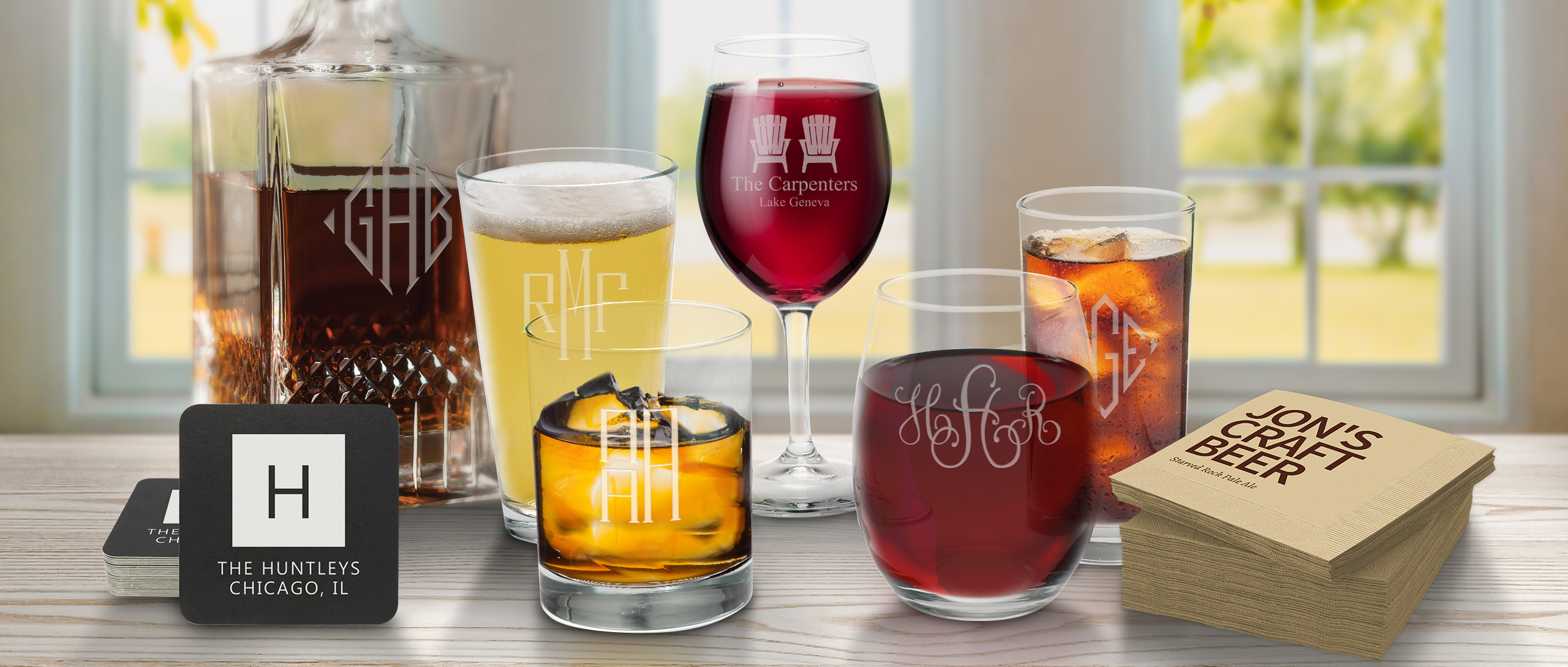 Personalized Barware Gifts The Stationery Studio