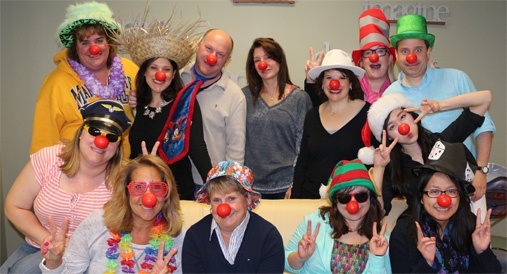 Red Nose Day 2015 at The Stationery Studio