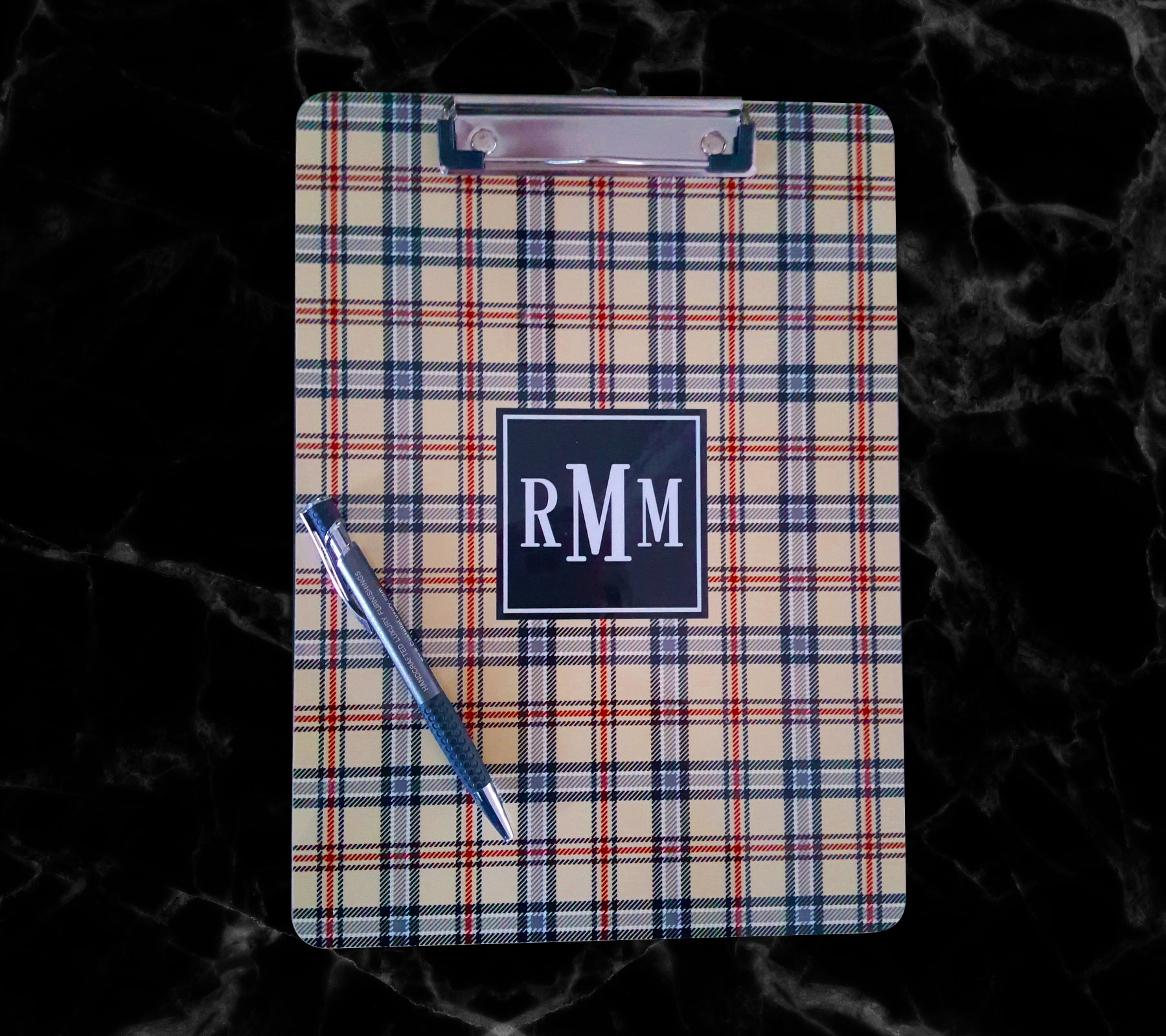 Town Plaid Clipboards