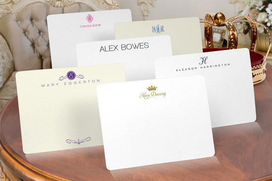 Modern Royal Personalized Stationery