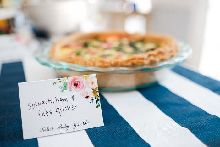 Rose Bunch Folded Place Cards