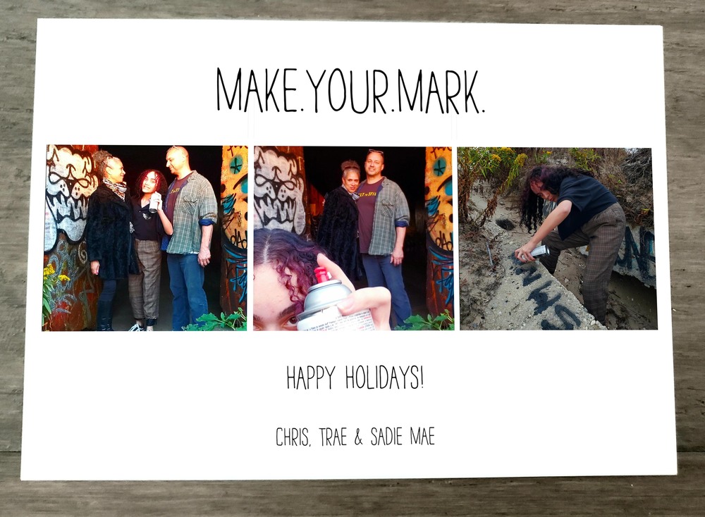 Geo Holiday Photo Cards