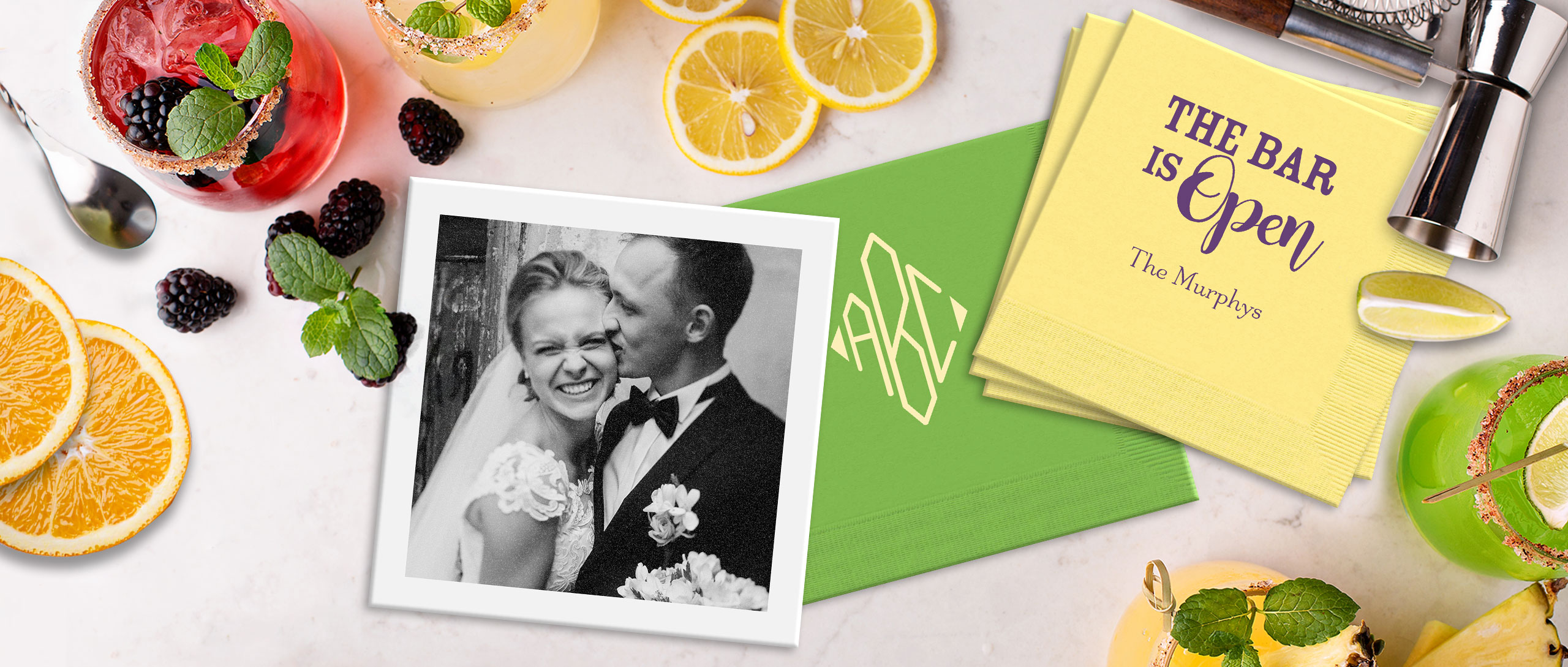 Personalized Napkins The Stationery Studio