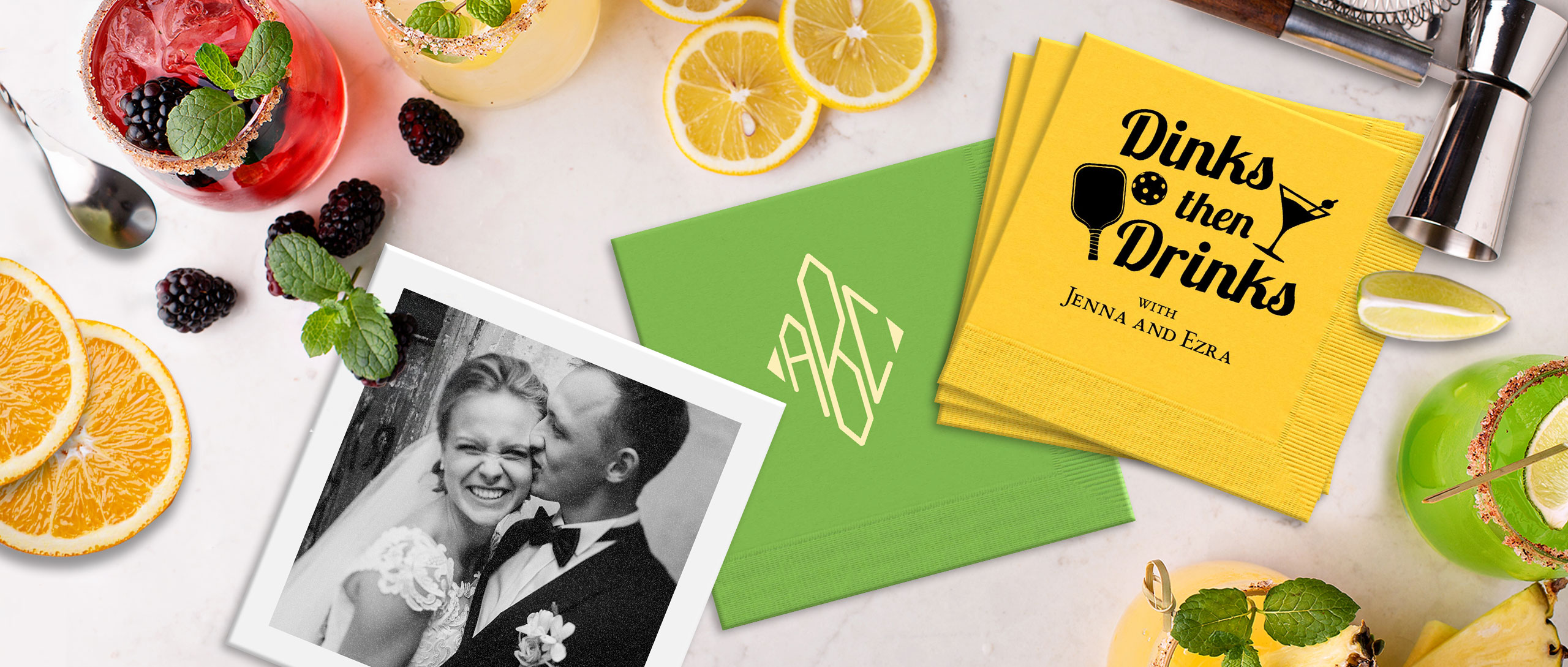 Custom Napkins Personalized The Stationery Studio