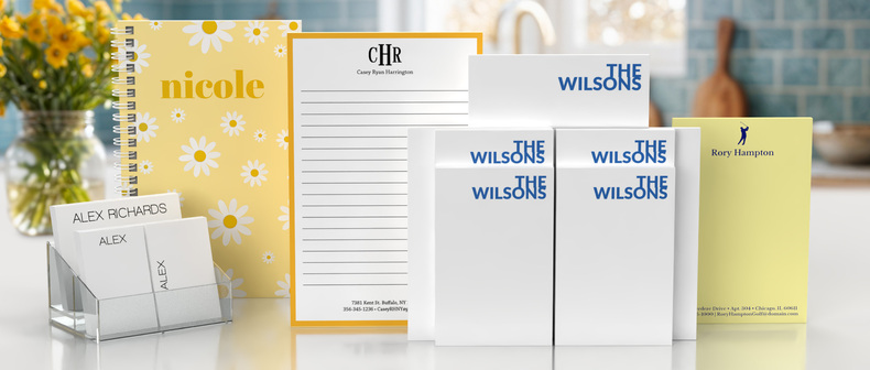 Personalized Notepads