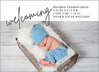 Boy Birth Announcements