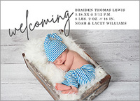 Boy Birth Announcements